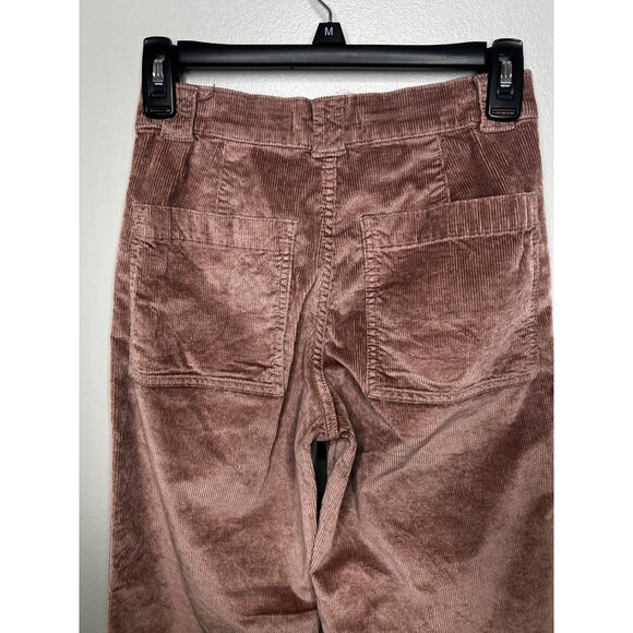 Madewell The Emmett Wide Leg Full Corduroy Pants Petite 24 - Picture 4 of 11